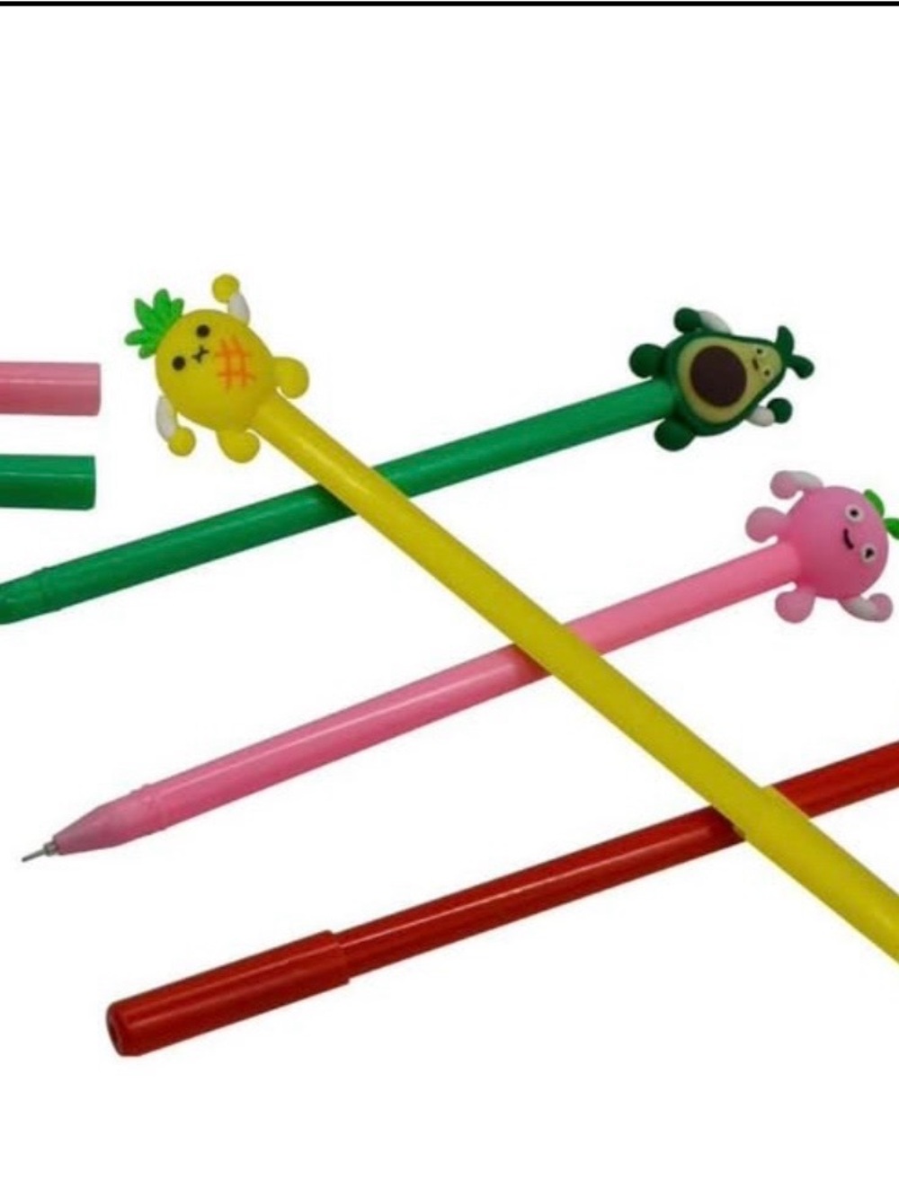 4pcs Fruit Shape Pens